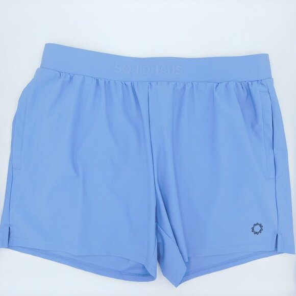 SquidHaus Light Blue Athletic Shorts | 4" inseam | VGUC | Large - Picture 1 of 10
